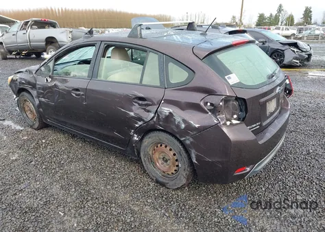 2013 Subaru Impreza 2.0I z USA, uszkodzony, nr VIN JF1GPAA69DG867550